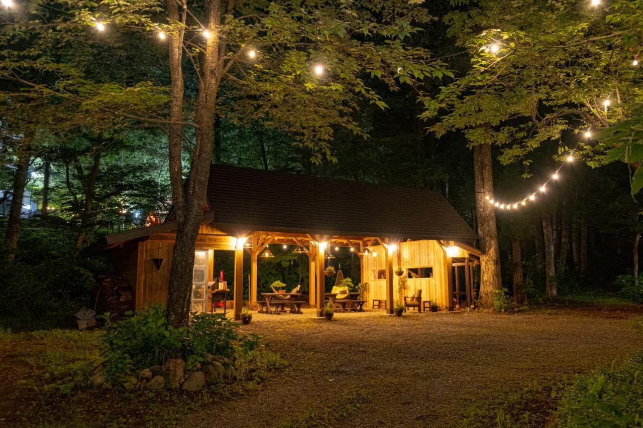 Kizuna Lodge&BBQ Centre Hakuba Exterior foto